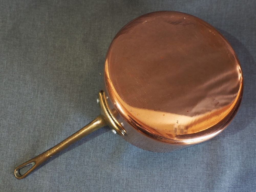 アルミ×銅製片手鍋 サイズ2 直径16.5㎝ フランスブロカント