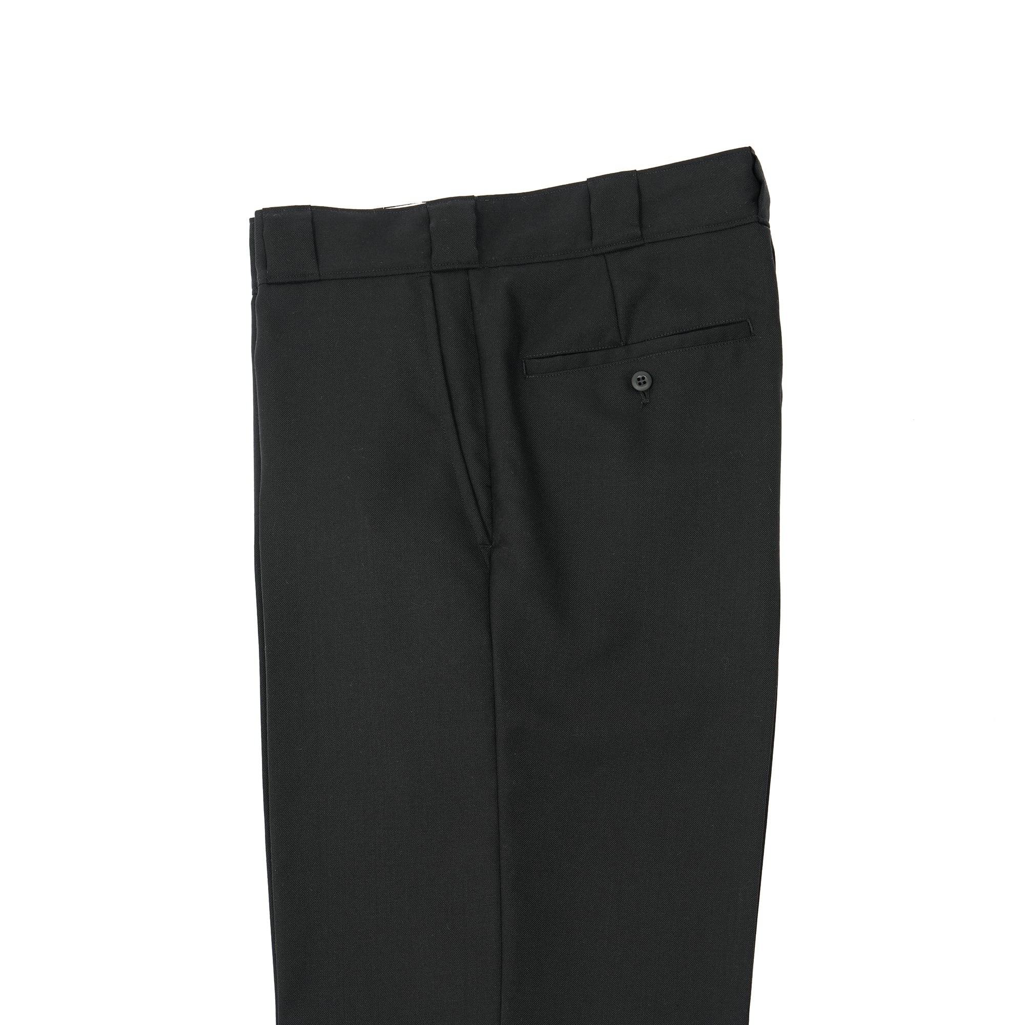 Wool Super100's Twill Slacks | OVY