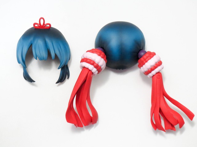 ※【460】 青葉鳴子 髪パーツ ツインテール　ねんどろいど