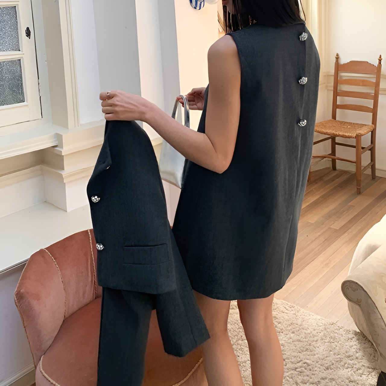 Tank top skirt【H00050】