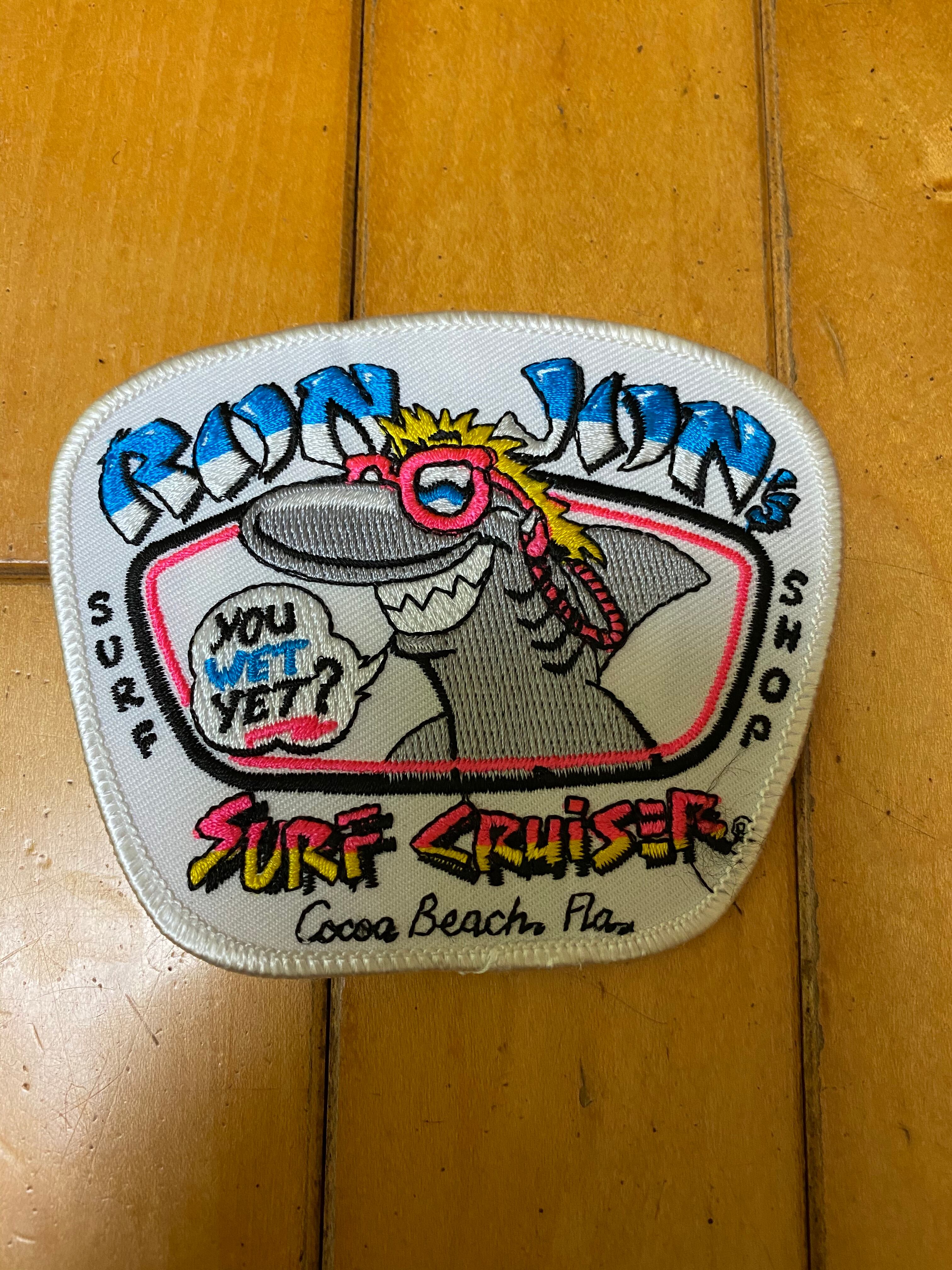 デットストック RON JON SURF SHOP ワッペン | bigpink1919