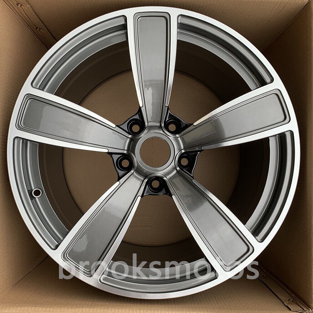 20インチ グレー 5スポークホイール4本セット