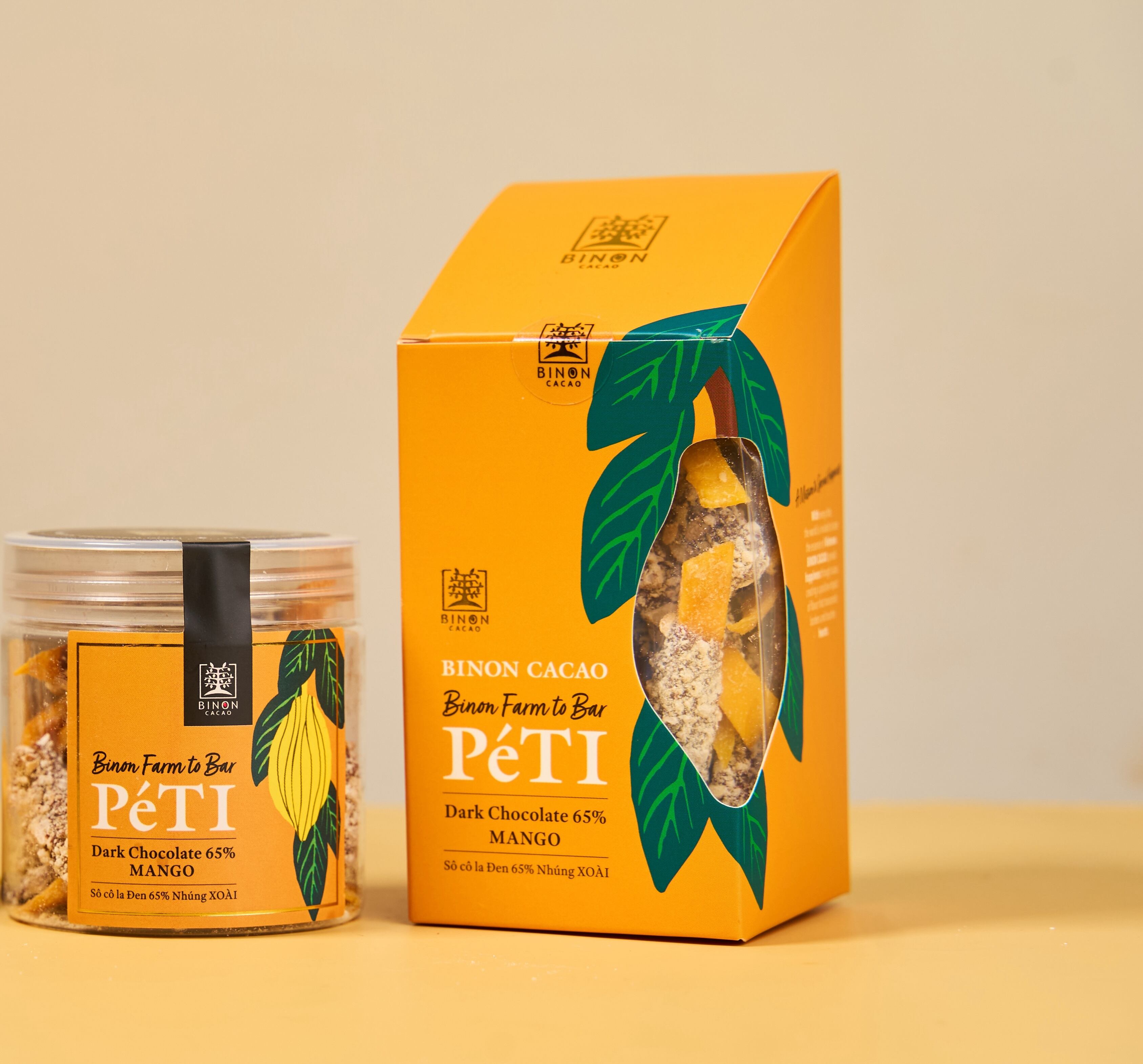 BINON ファームトゥバーPeti　ダーク65＆マンゴー （大）