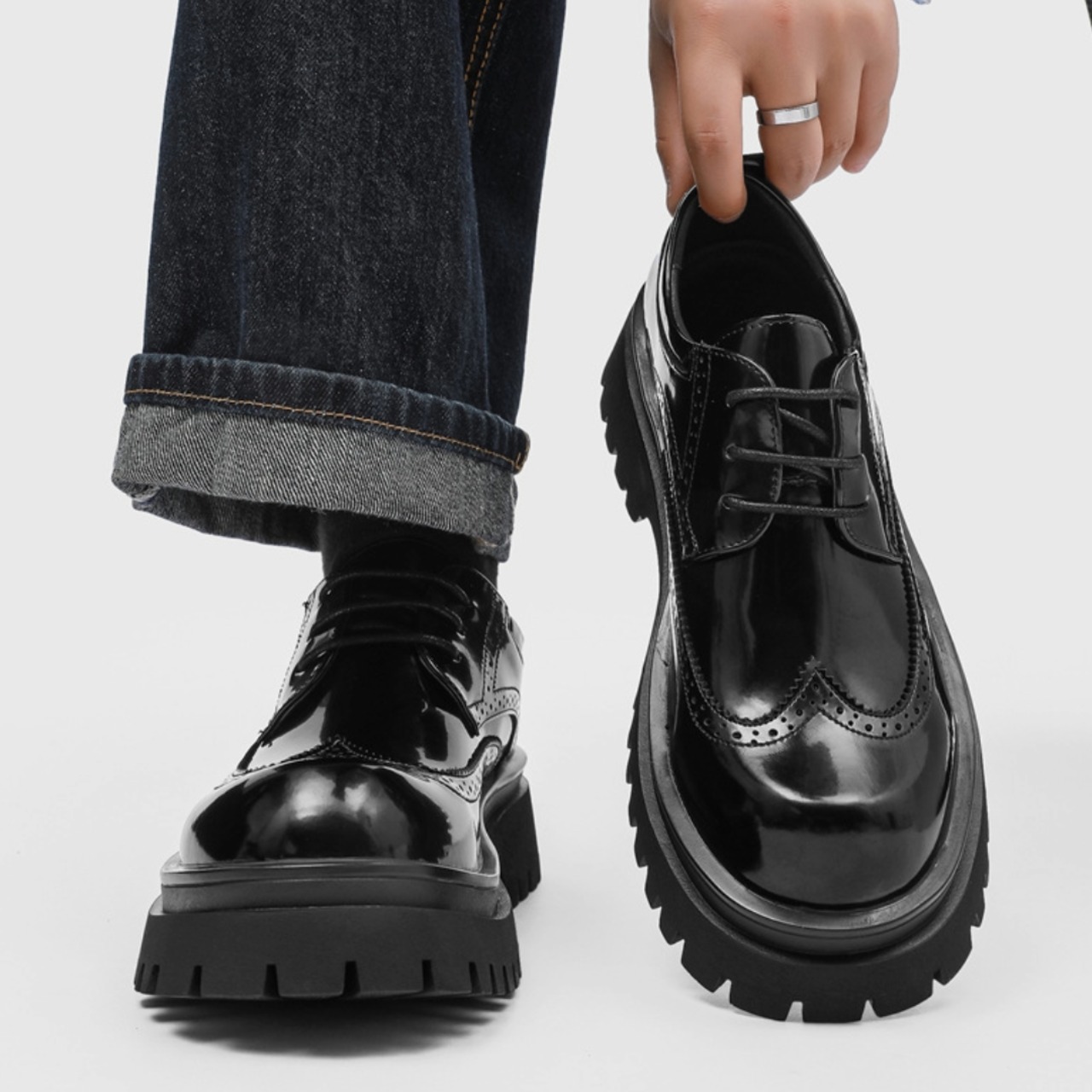 Chunky Brogue Derby Shoes TB2436・画像8