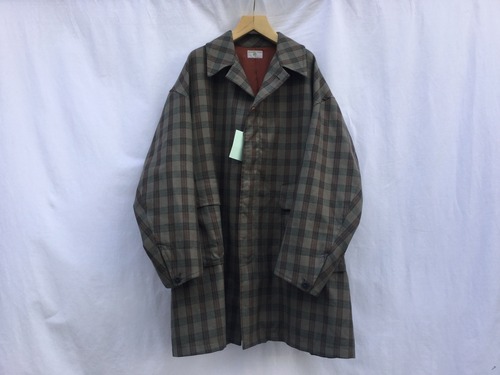 HOMELESS TAILOR"CHECK PLAIN COAT"