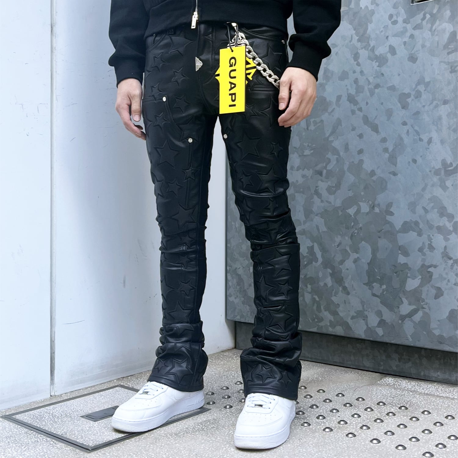 GUAPI / STARS LEATHER PANT グアピ GUAPI / STARS LEATHER PANT | HOLICK
