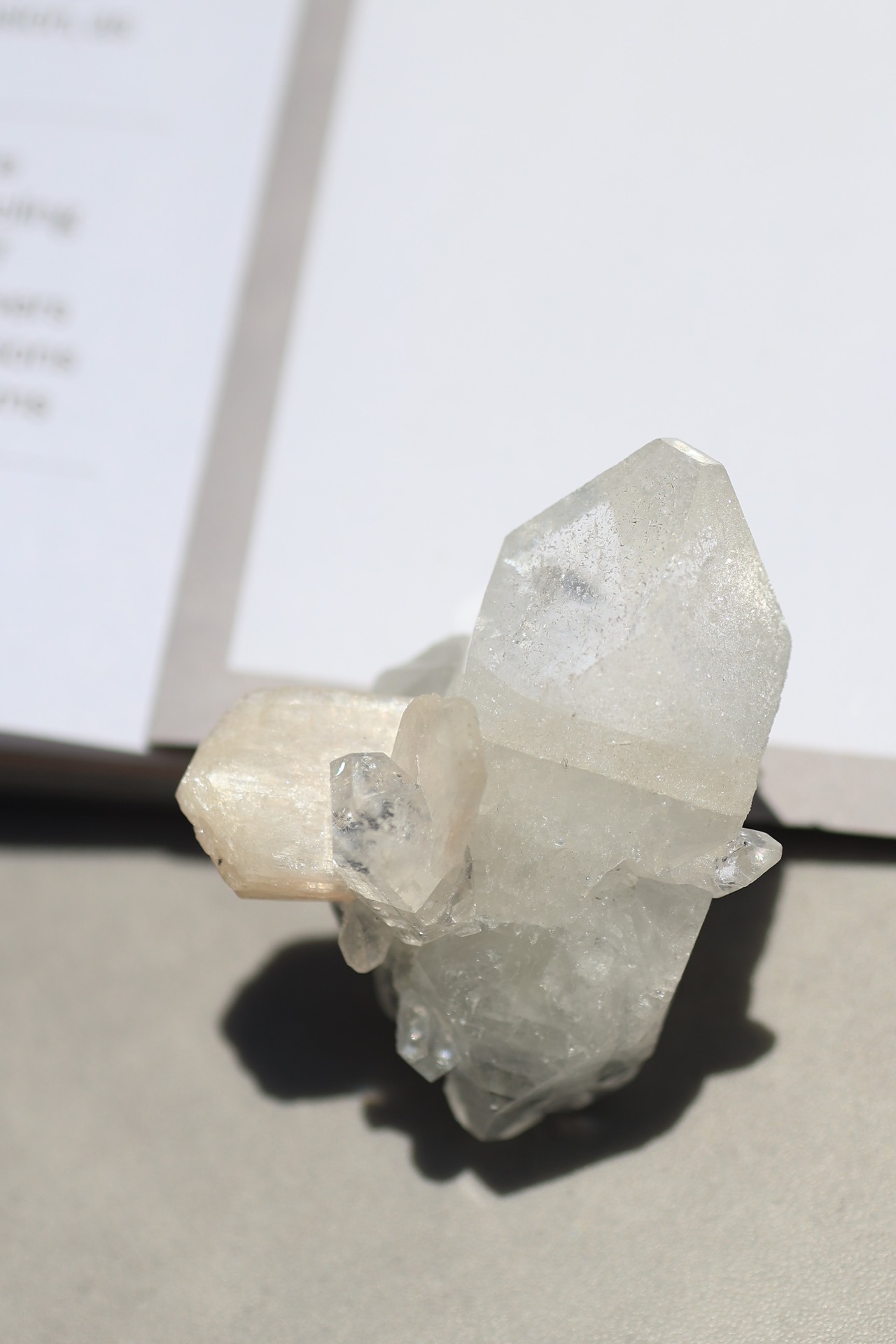 アポフィライト & スティルバイト 「心のひかり」 Apophyllite Stilbite ◇ 天然石・鉱物・パワーストーン・原石 | st00330