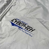 YAMAHA ヤマハ レイン ジャケット バイクウェア サイズ L /シルバーグレー/メンズ/バイク/バイカー/裏メッシュ