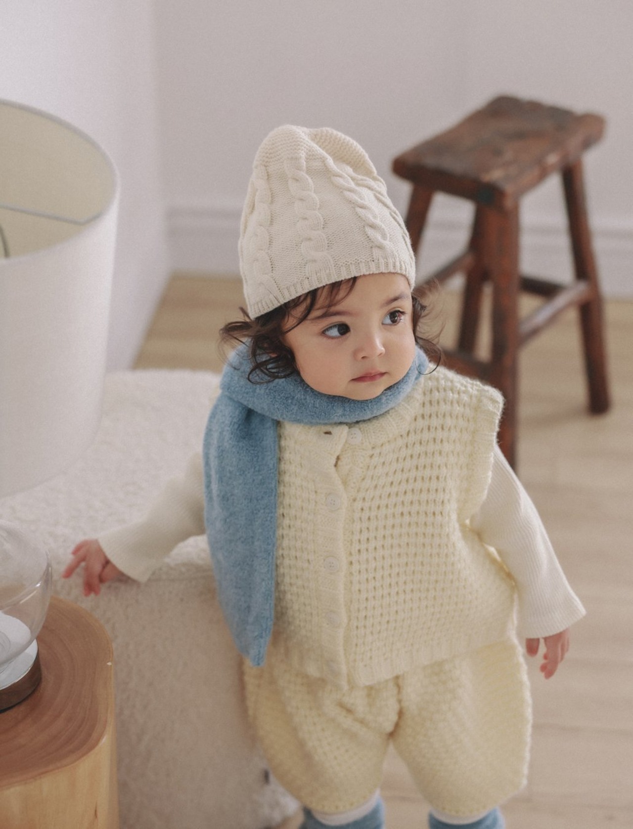 ONU［取寄］dotom knit vest 26winter