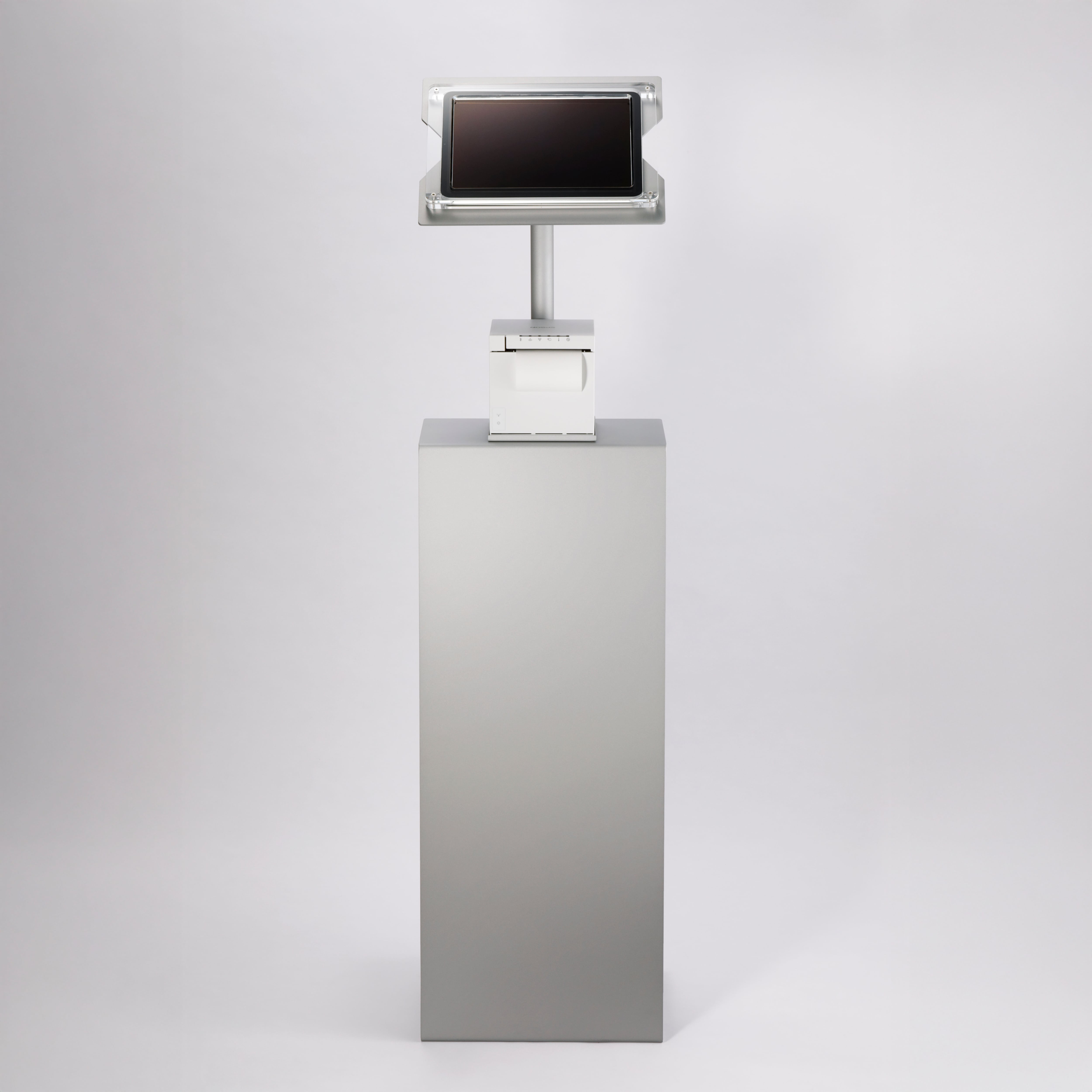 受注生産】iPad発券スタンド【 T4+ Floor 】日本製・順番待ちシステム