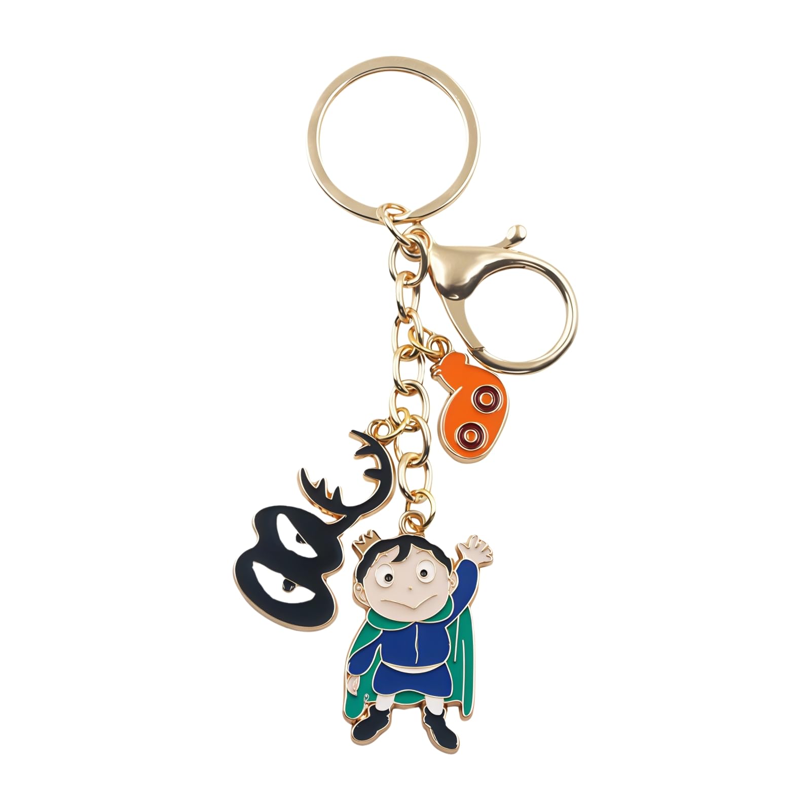 【在庫処分】王様 ボッジ&カゲ キーホルダー コスプレ グッズ 小道具 文化祭 お祭り ハロウィン イベント 撮影用 記念品 プレゼント
