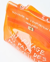 〈Hermès〉Vinyl kelly clear colored Bag