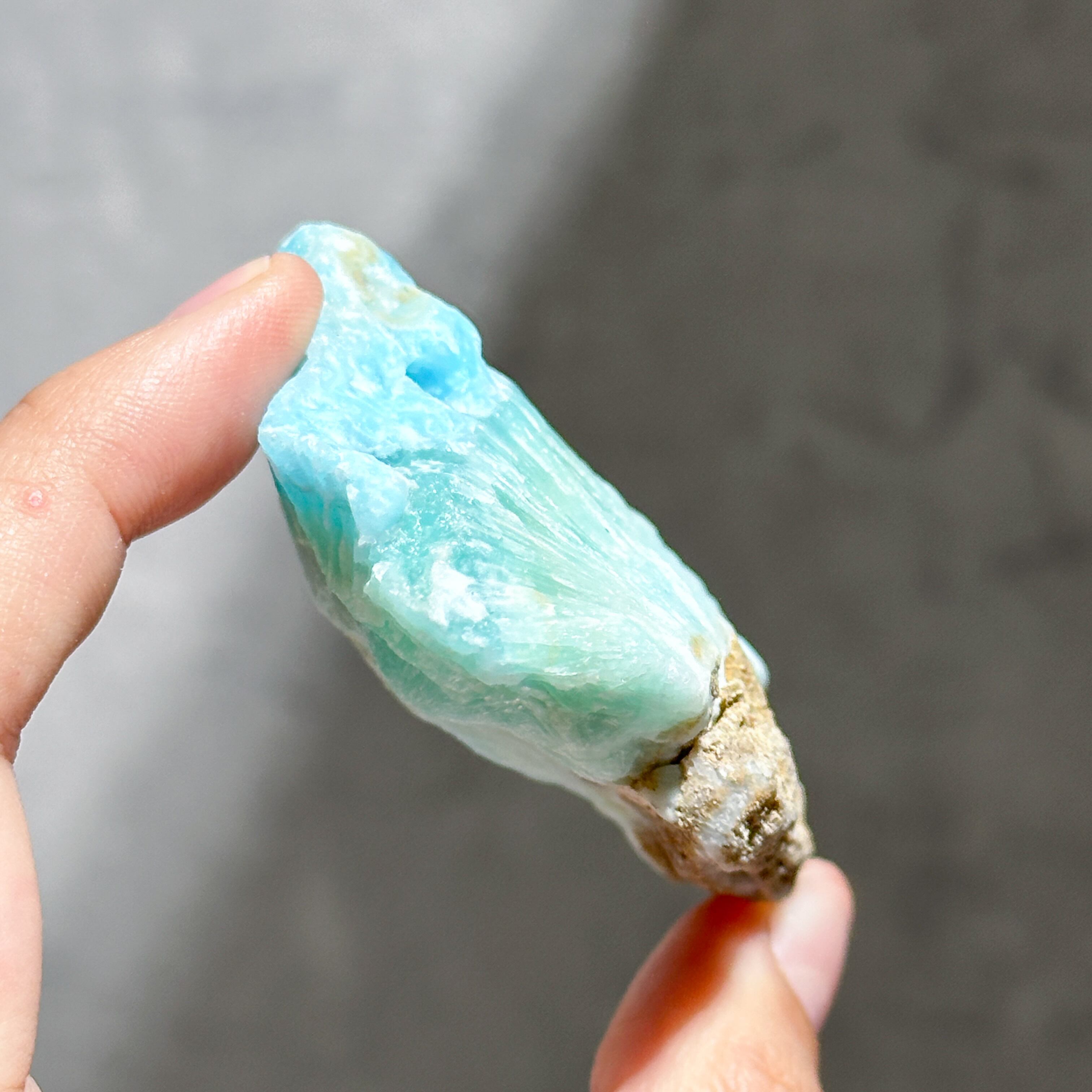 ブルーアラゴナイト 原石32◇Blue Aragonite◇天然石・鉱物