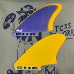 ALKALIFIN MODERN KEEL TWIN ORANGE/PURPLE