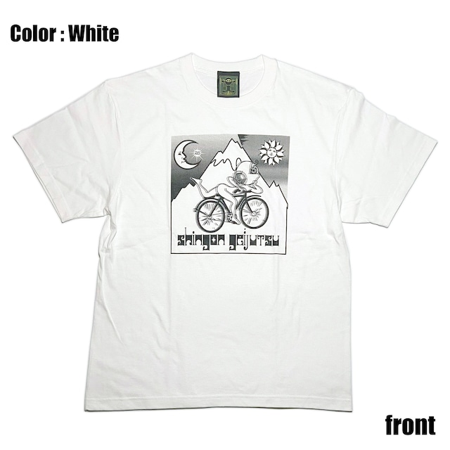 神眼芸術『Go Cycling』T-shirt (illusion Ver.)