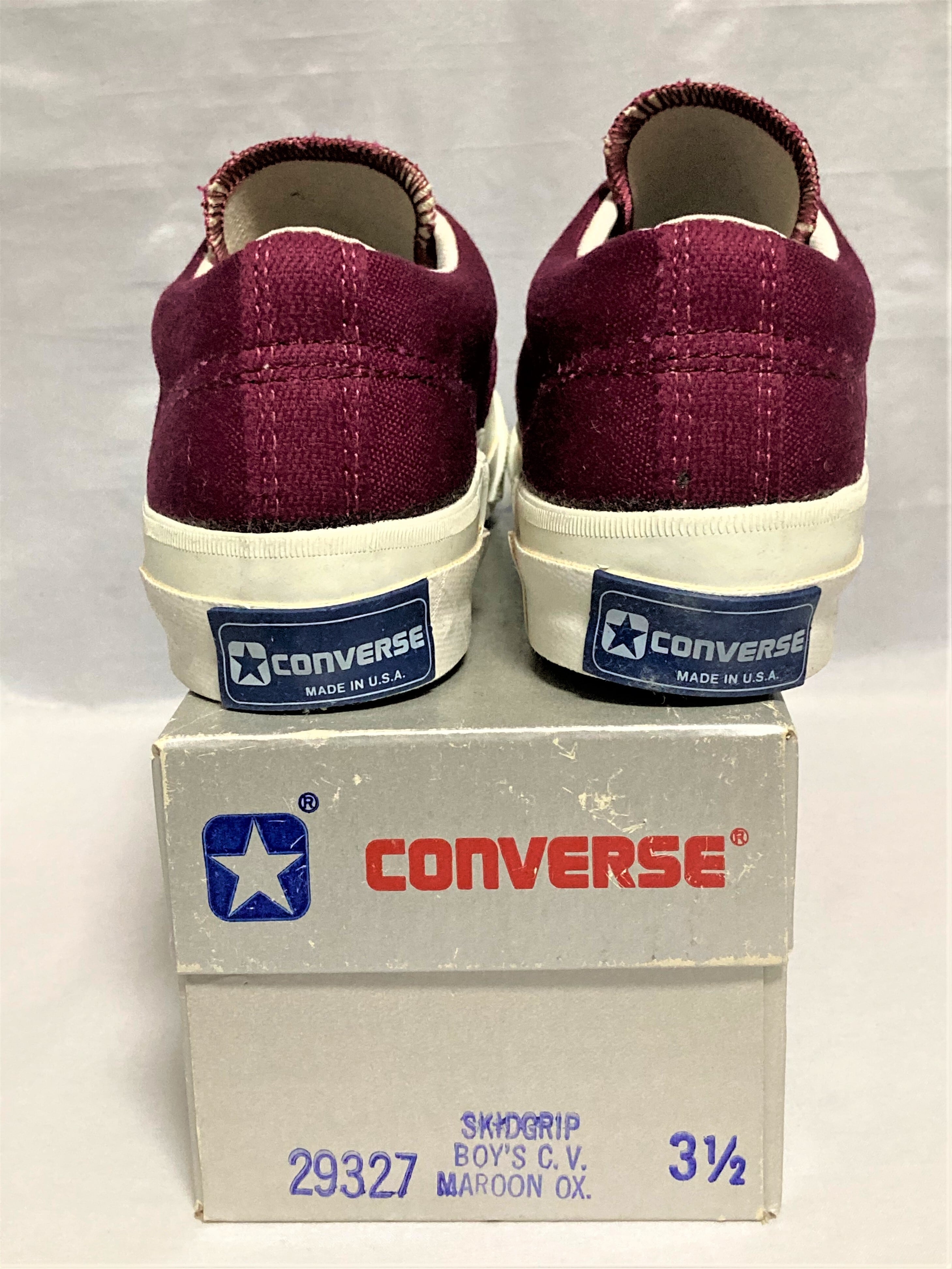 CONVERSE（コンバース） SKIDGRIP （スキッドグリップ）マルーン 3.5