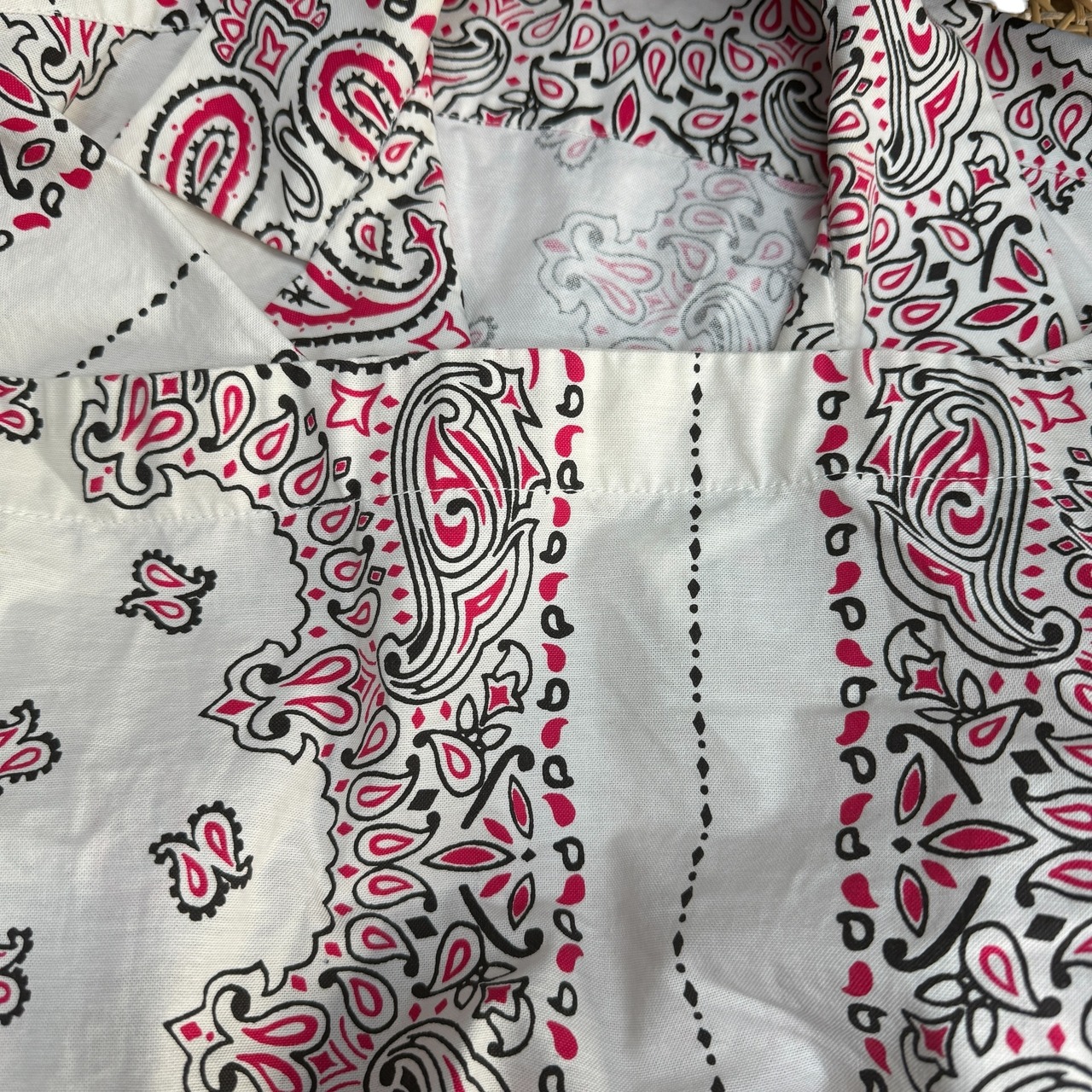 【sacai】サカイ 22SS Bandana Print Shirt