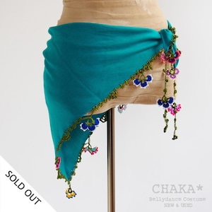 Oya Scarf／Turquoise