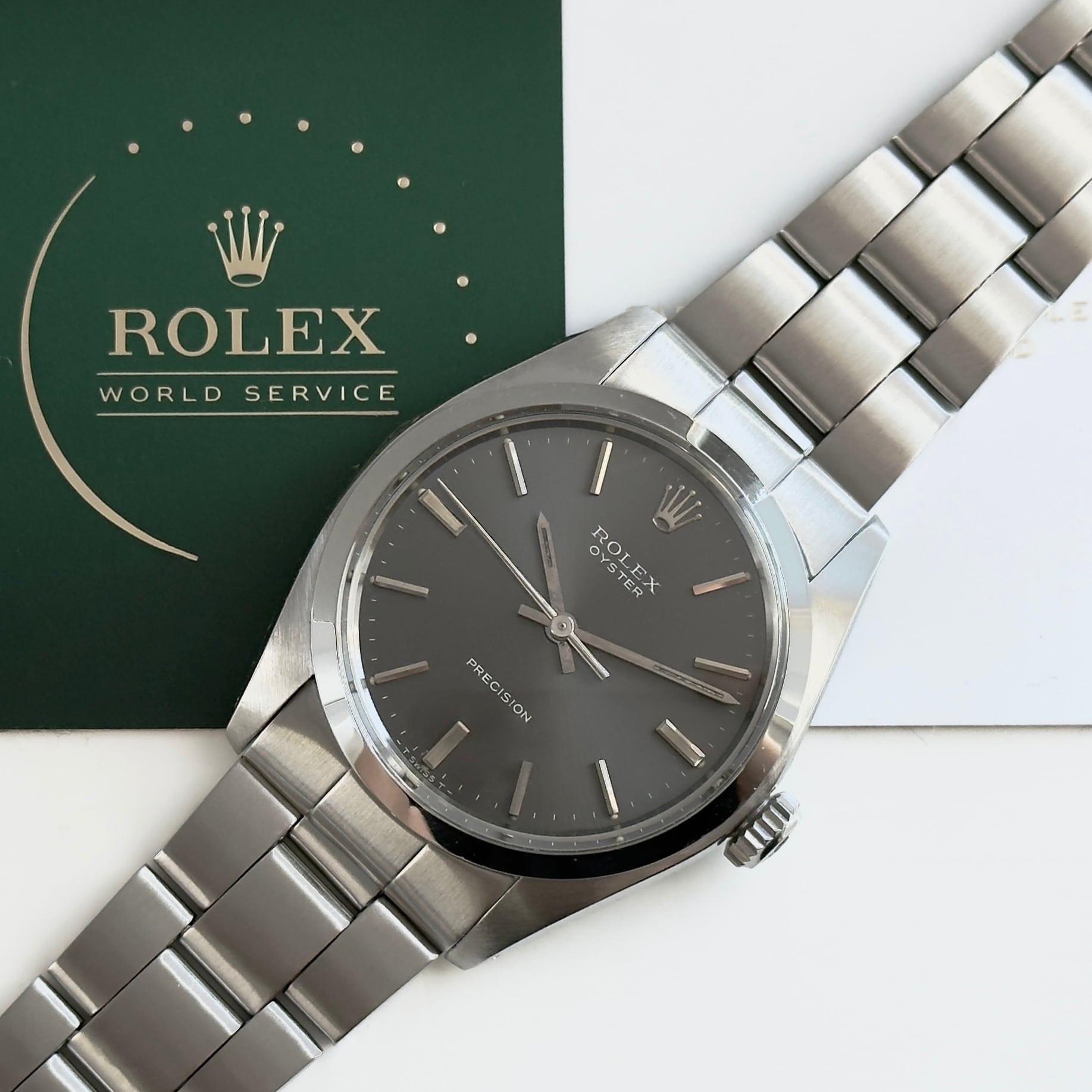 【商談中】Rolex Oyster 6426 (37*****) Gray Dial
