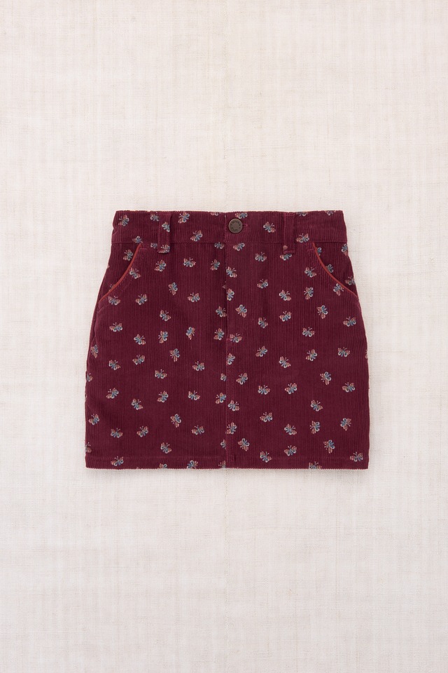 【MISHA & PUFF】26 Fall Drop2 / CORDUROY CARPENTER SKIRT / CAMBRIDGE MARIPOSA