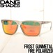 偏光サングラス DANG SHADES ダンシェイディーズ RECOIL POLARIZED SUNGLASSES Frost Gunmetal X Fire Polarized