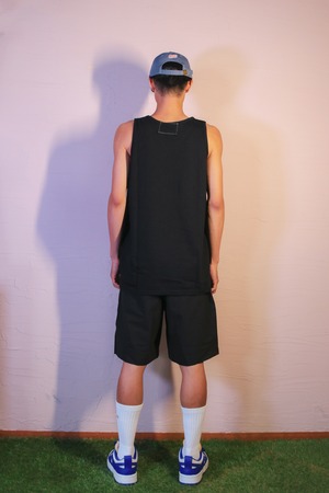 LOGO PATCH TankTop [BLACK/RED]