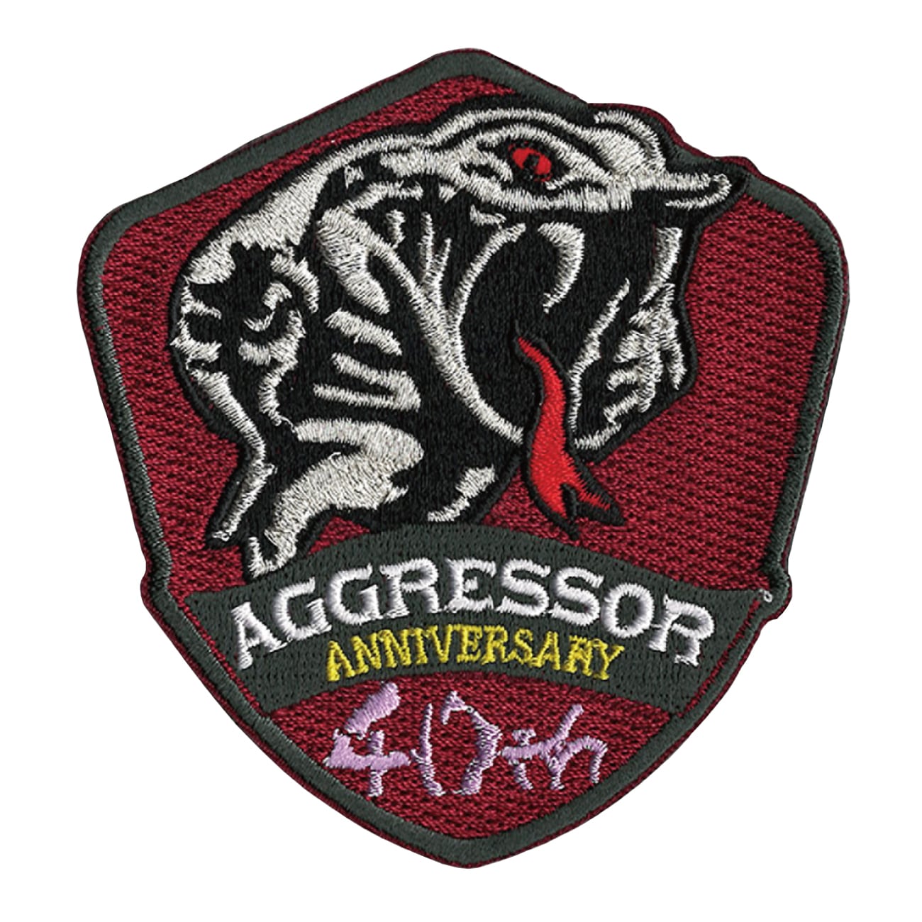 【レア】航空自衛隊F15戦技教育課程　教官パッチ　ワッペン　ベルクロ付き レア】航空自衛隊F15戦技教育課程 教官パッチ ワッペン ベルクロ付き