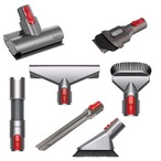中古]Dyson (V7/V8) パーツセット 7点 アタッチメント ミニモーター 