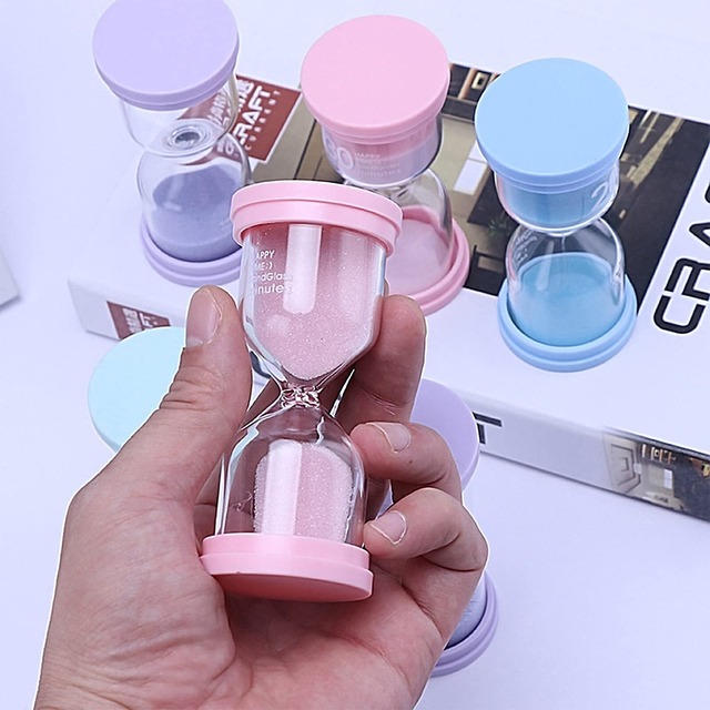 【在庫処分】ALLMIRA サンドタイマー 砂時計 4個セット 5分 10分 15分 30分 子供用砂時計タイマー カラフルな砂時計 砂タイマー デスクトップ 砂時計 キッチン 料理 ゲーム 教室 お風呂 ホームオフィスの装飾 クリエイティブギフト