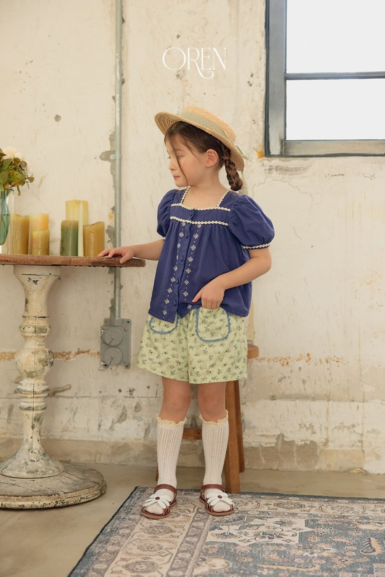[Oren] Rosie Pocket Shorts / [오렌] 로지포켓반바지