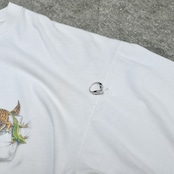 Lizard print tee