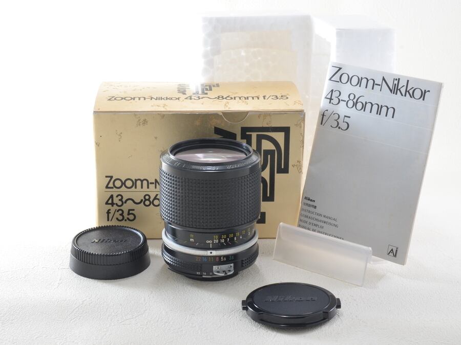Nikon Zoom nikkor 43～86mm f3.5