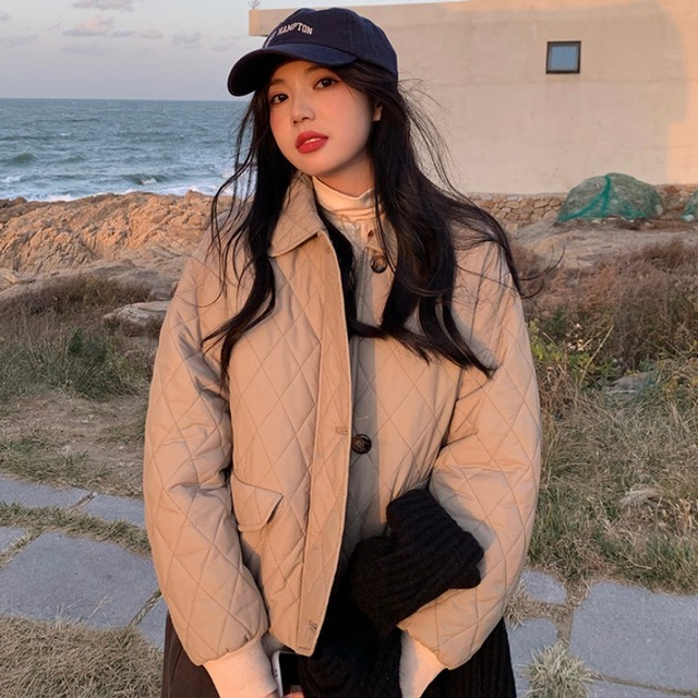 スタイルジャケット オータムウィンタールーズ薄手ショート 秋物 冬物 YY-ファッション2594786629