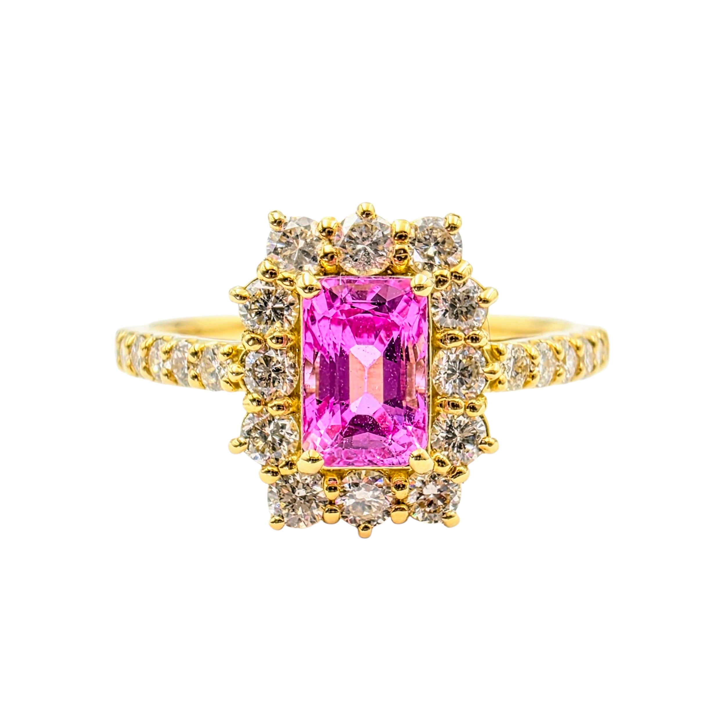 K18YGピンクサファイアリング< Season|A&W (秋冬) >