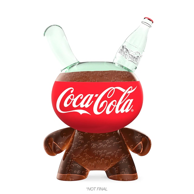 Kidrobot x Coca-Cola Classic 8" Resin Dunny Art Figure