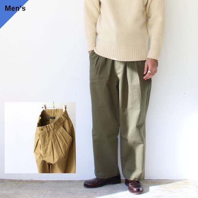 Upscape Audience M-52ワイド2タックチノトラウザー