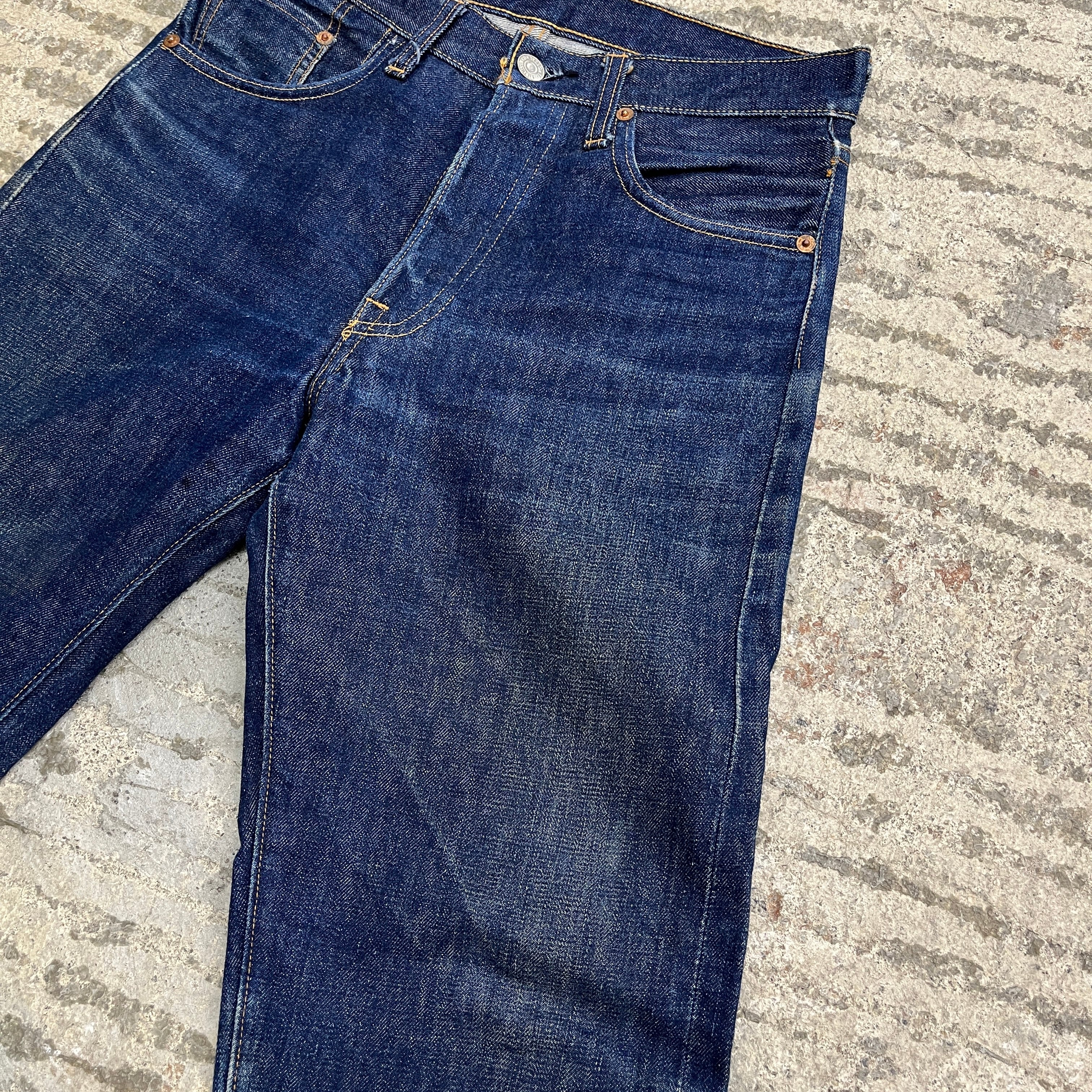 Levi's 70s 501 BIGE バナー DEAD STOCK デニム