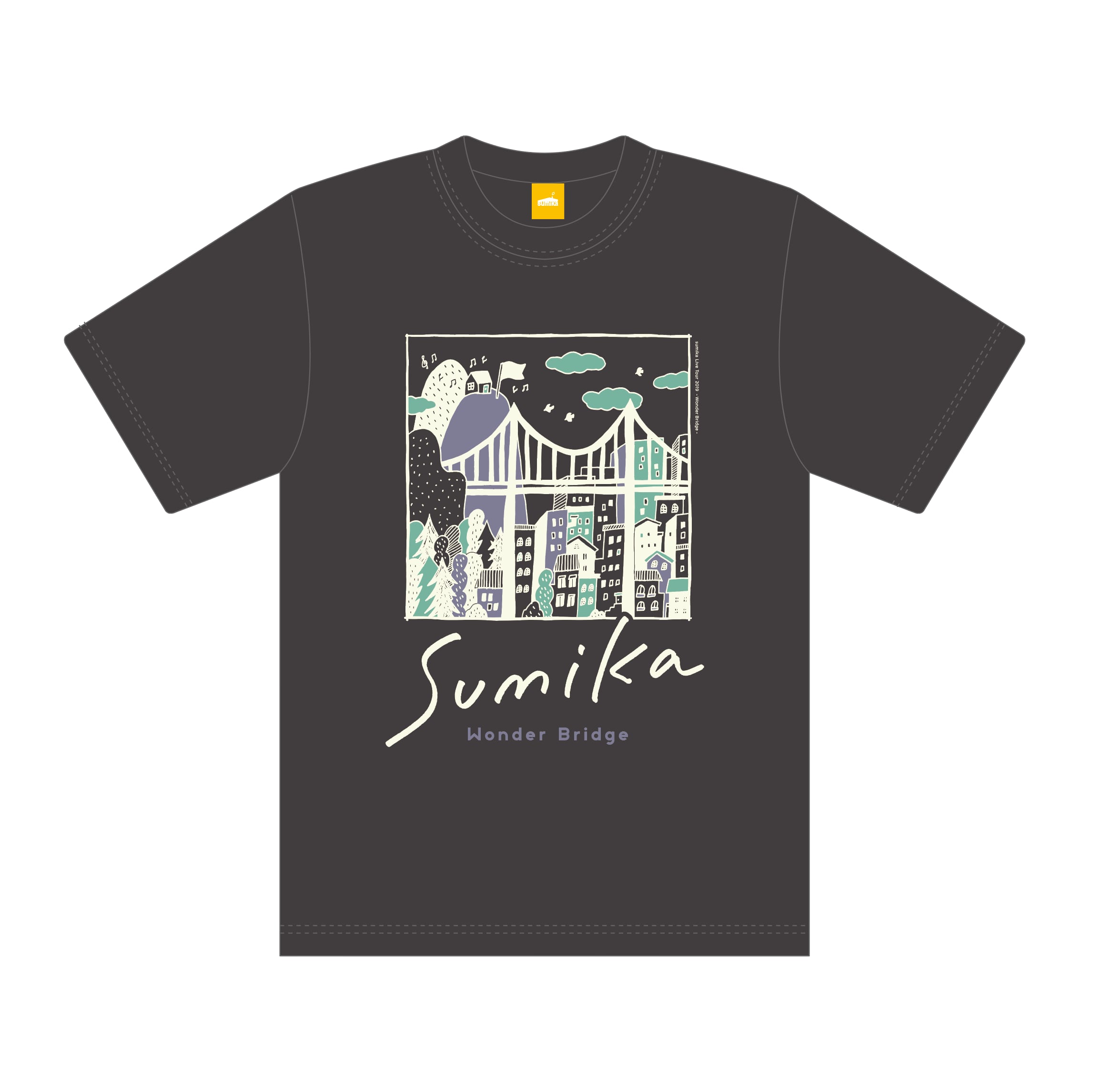 sumika / Wonder Bridge Tシャツ（スミ）※Sのみ