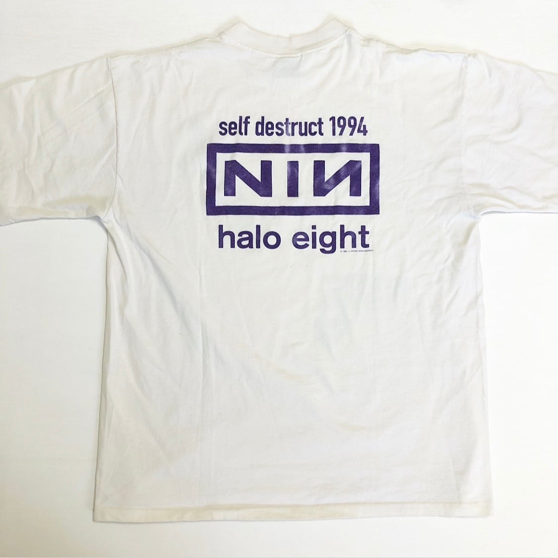 'ｓ ナインインチネイルズ "Mr. Self Destruct"Tシャツ 表記XL