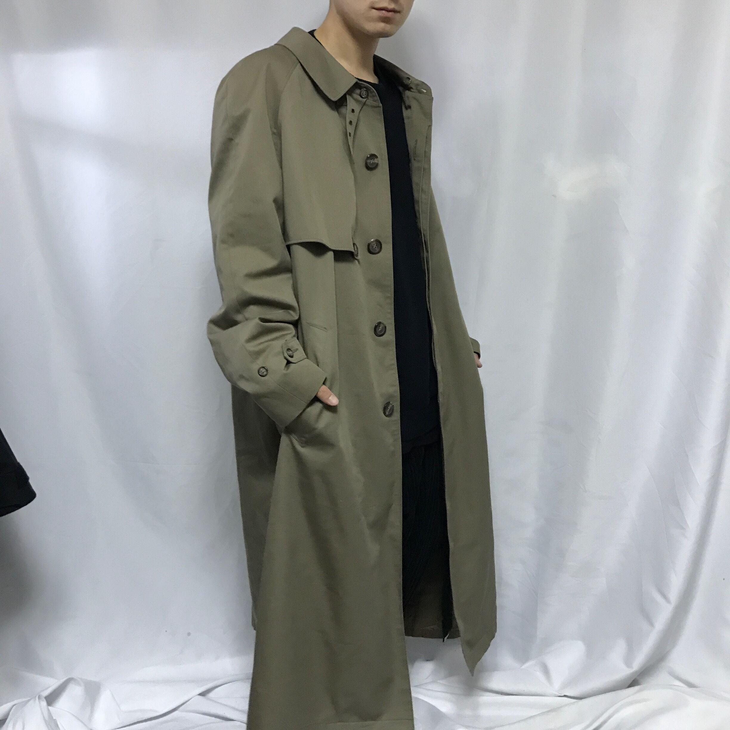 人気満点 オルターベノム バイカラートレンチコート M トレンチコート
