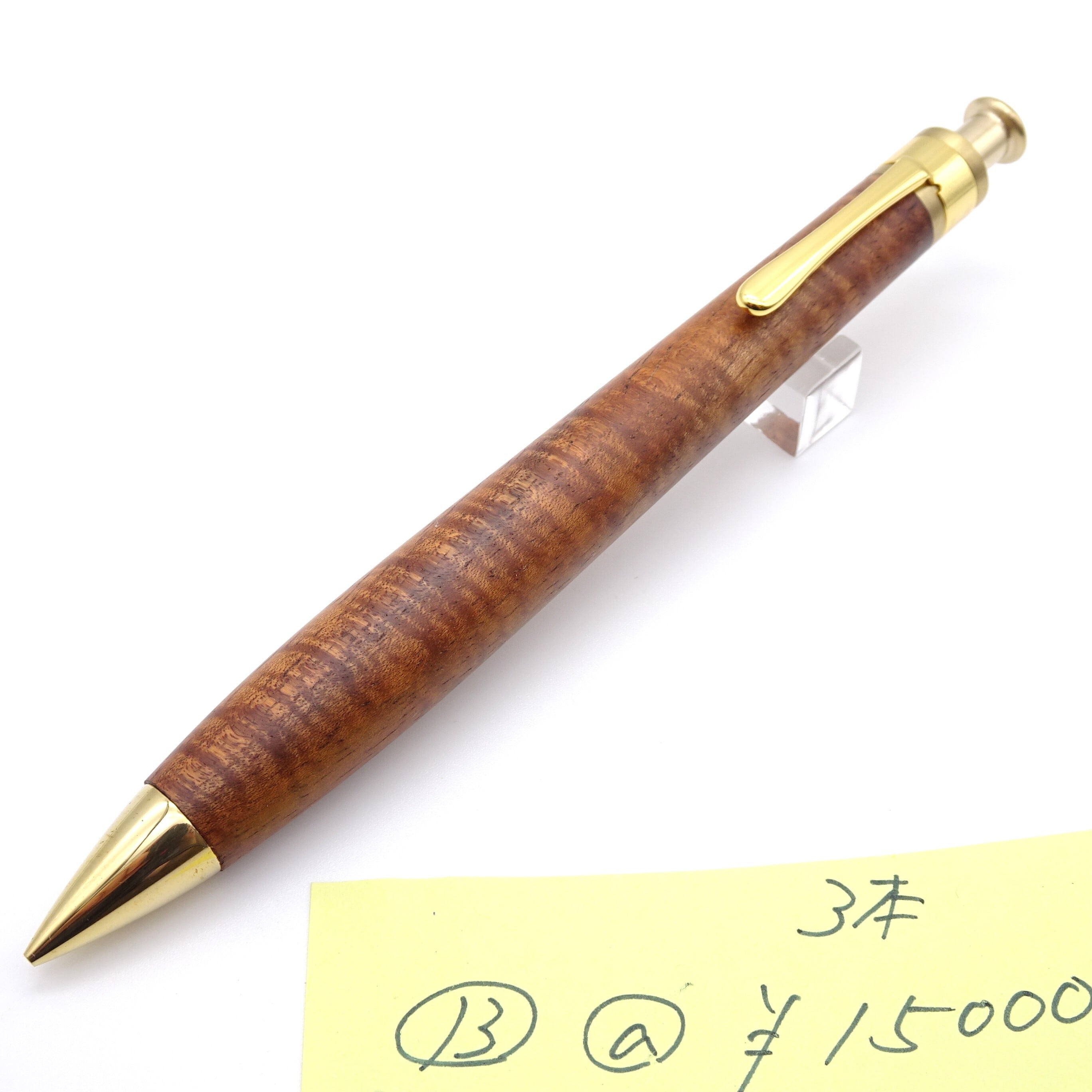 0.5mmペンシル楔 タスマニアブラックウッド 13※真鍮金具 | 工房 楔（せつ）