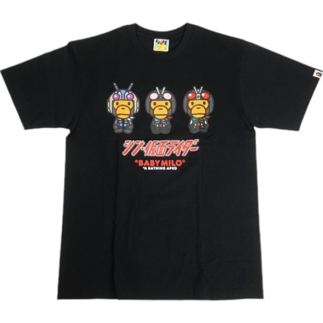 Size【L】 A BATHING APE ア ベイシング エイプ ×シン仮面ライダー #2