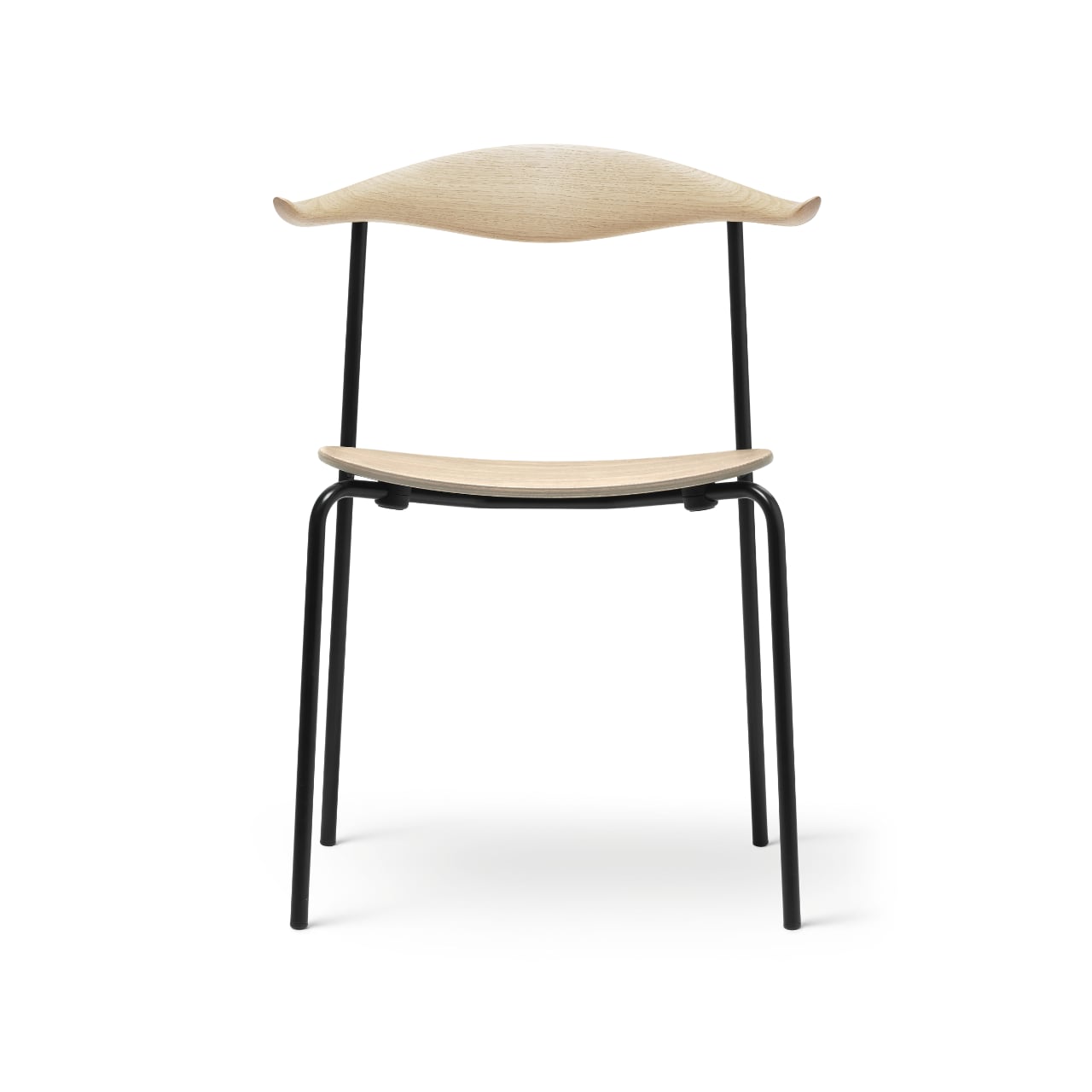 【2脚SET15%OFF】CH88T/オーク/ソープ/CARL HANSEN & SON/座面オーク/ブラック脚/ダイニングチェア