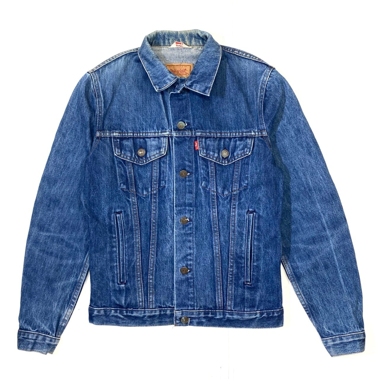 80年代 ビンテージ フランス製 Levi's リーバイス 70506 0217 デニムジャケット トラッカージャケット 36 メンズS相当  ヴィンテージ 古着 【デニムジャケット】 | cave 古着屋【公式】古着通販サイト