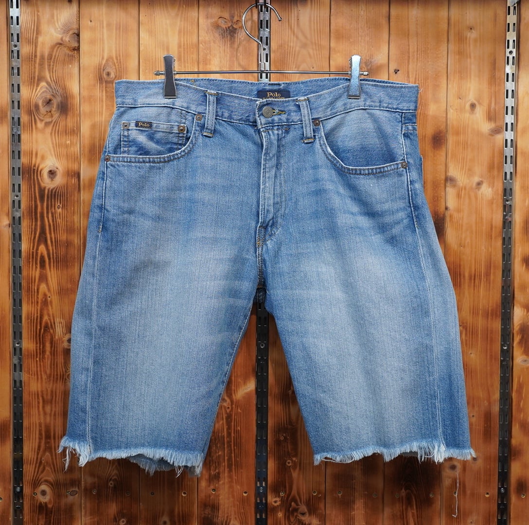 ralphlauren デニムショーツ W32/ラルフローレン ハーフパンツ