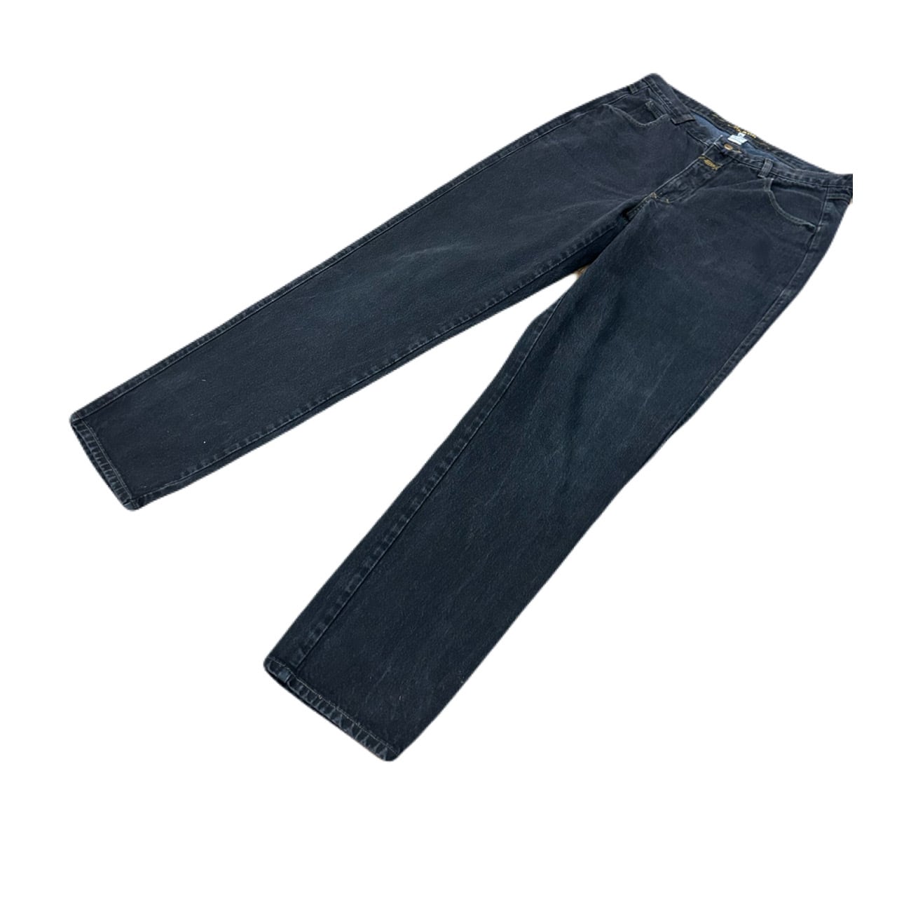 MARITHE FRANCOIS GIRBAUD black denim pants | LIGHT CLUB