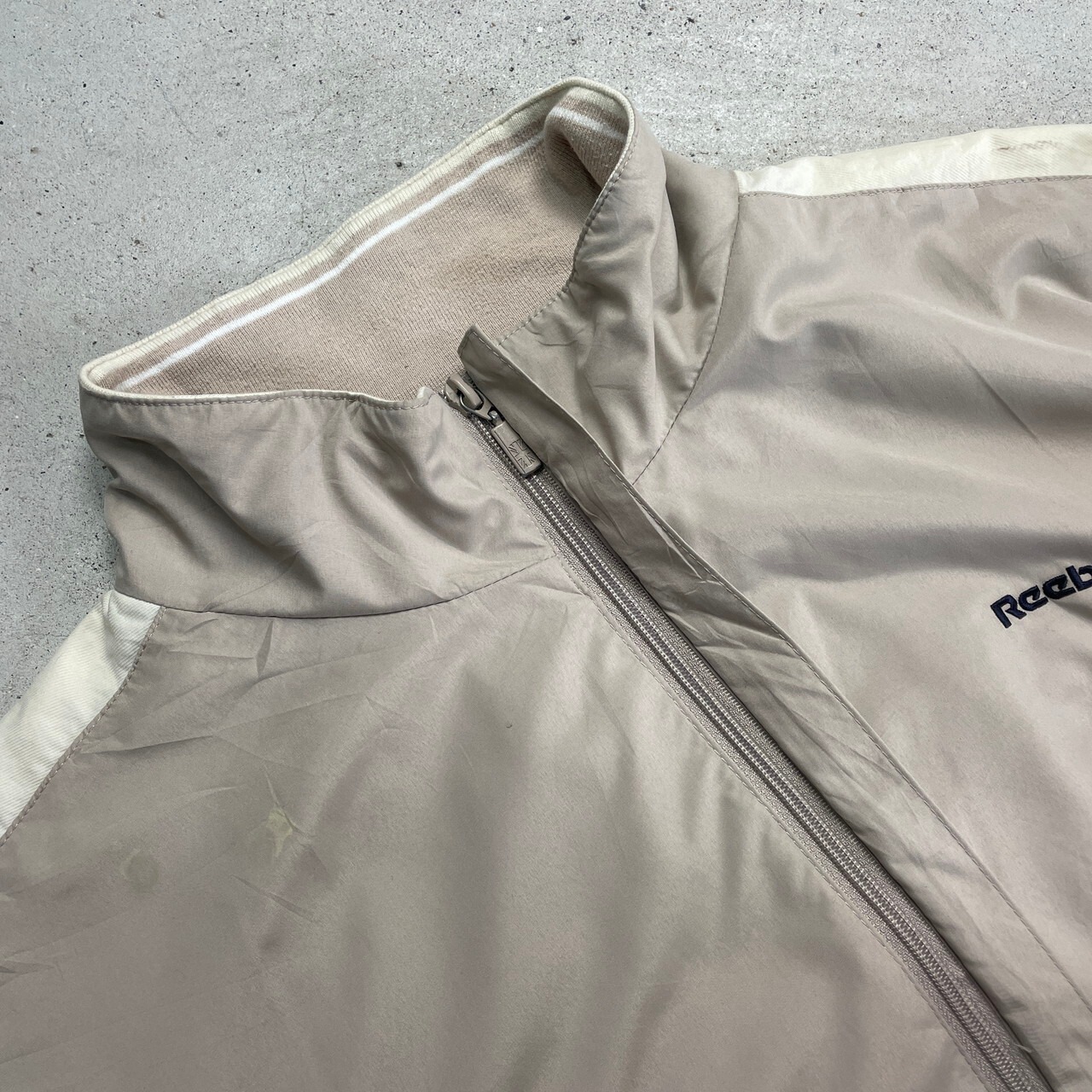 90年代 Reebok リーボック ナイロン トラックジャケット メンズM-L相当 