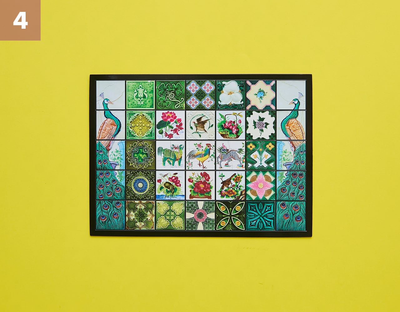 和製マジョリカタイル 4枚セット yuyat様専用 マジョリカタイル4枚セット 和製マジョリカタイル―憧れの