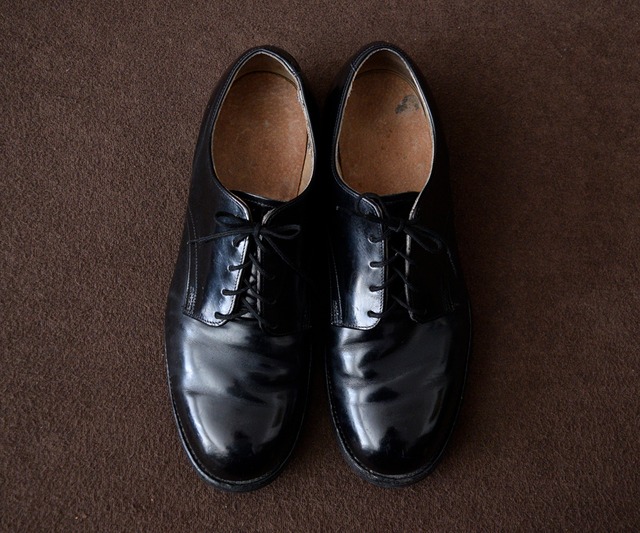 80s CRADDOCK-TERRY US NAVY SERVICE SHOES 7.5W