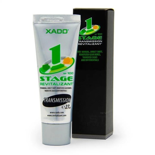XADО 1 STAGE Transmission (チューブ 27 ml) マニュアルトランスミッション・ギア・デフ用オイル添加剤